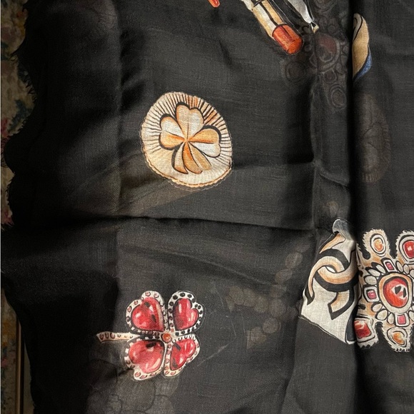 Chanel Multicolor Accessories Patterned Scarf - Picture 6 of 6